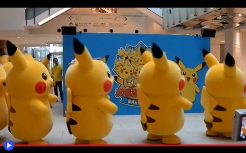 Pikachu Dancers