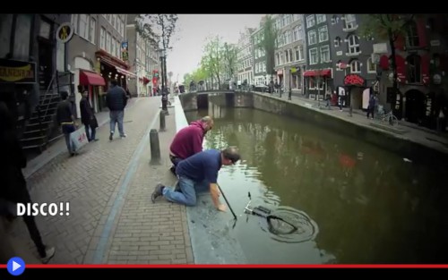 Bike in the canal