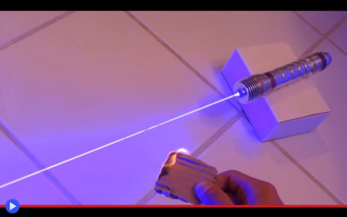 Lightsaber laser