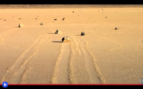 Death Valley Rocks Move