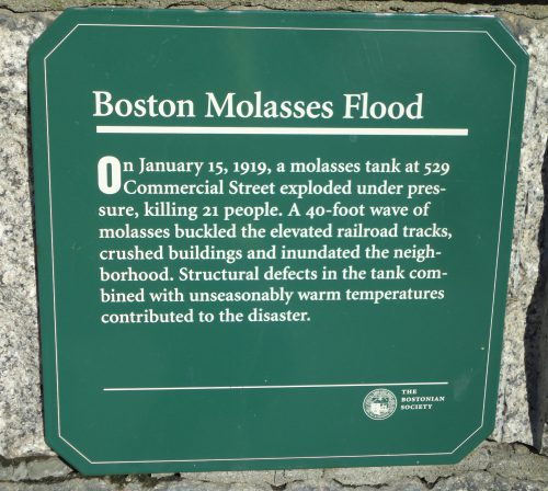 Molasses Flood Plaque